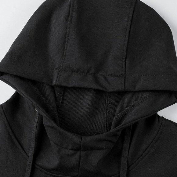 Black Mens Hoodie - Picture 7 of 7